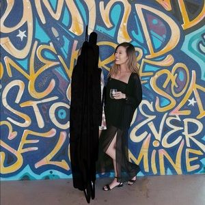 H&M Black Strapless Dress